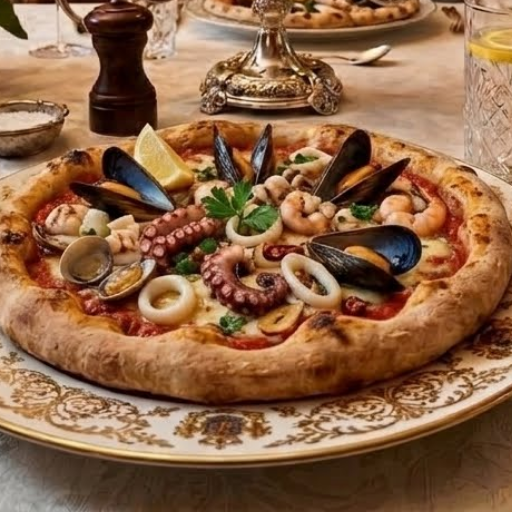 Pizza Meeresfrüchte